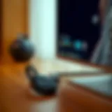 Illustration of Google Chromecast device