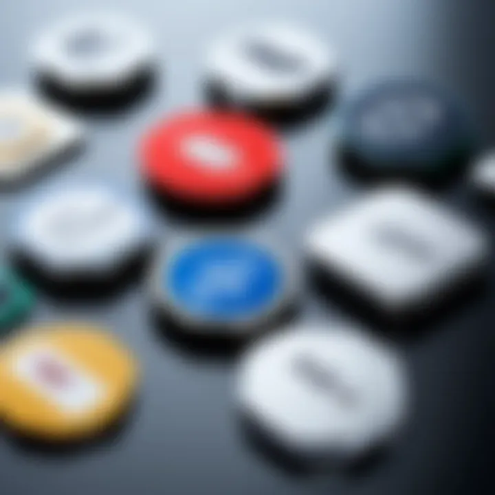 Various types of NFC tags with their distinguishing features