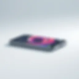 Samsung Galaxy S22 Ultra smartphone showcasing its design