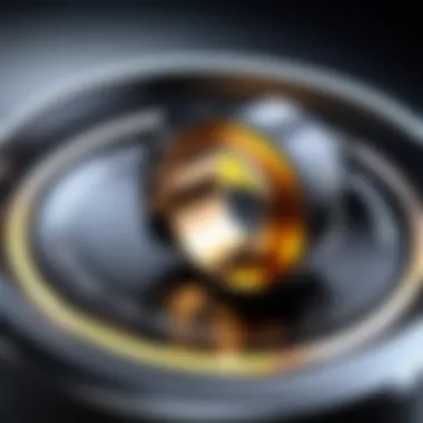 Detailed Look at Ring Battery Close-up view of a Ring battery