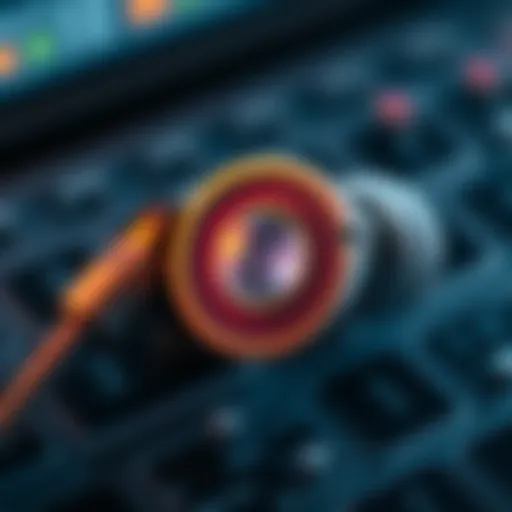 Dynamic Driver Technology in Earbuds Close-up view of a dynamic driver used in earbuds