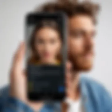 Privacy settings on a device