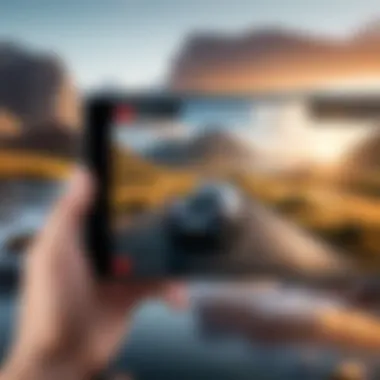 Optimizing Video Projects with YouTube Editor A video project being optimized for YouTube