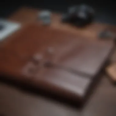 Luxurious Leather Portfolio for Coworkers