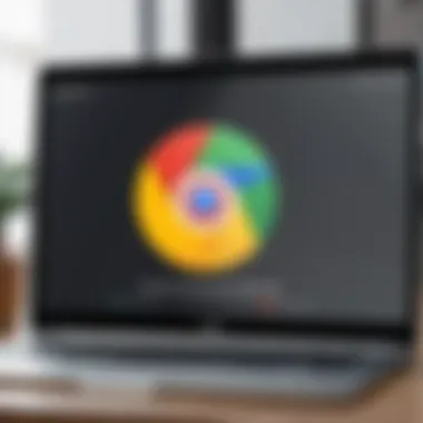 Advanced Chrome Settings for Ad Blocking Chrome browser interface with ad blocking settings
