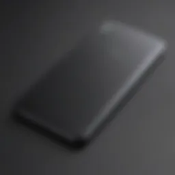 Sleek minimalistic design phone