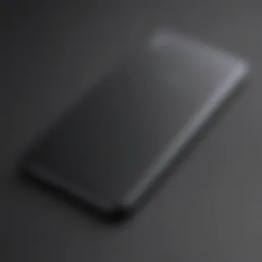 Sleek minimalistic design phone