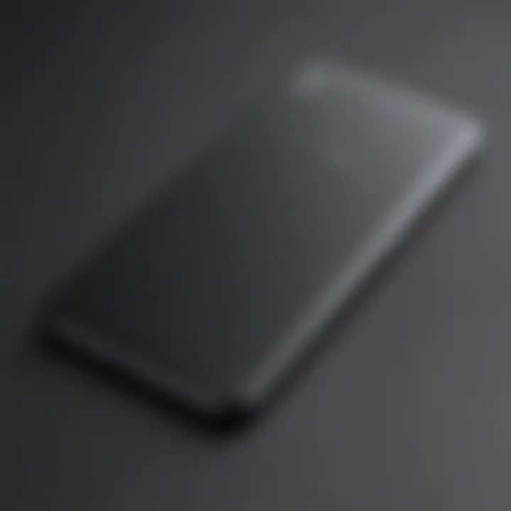 Sleek minimalistic design phone