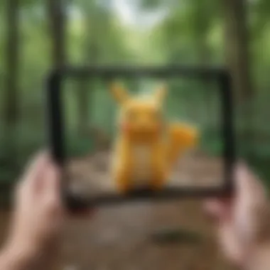 Augmented Reality Pokemon Encounters Augmented Reality Pokemon Encounters