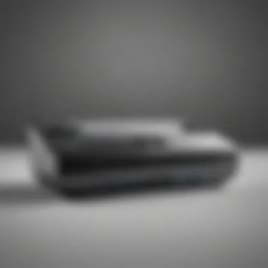 Sleek Design of a Pre-owned Wii U Console Used Wii U Console Front View