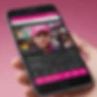 User-Friendly Interface of T-Mobile Duo