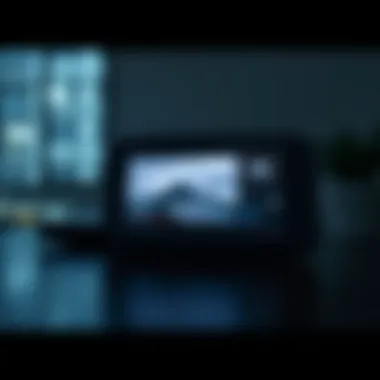 User Interface of Editing Application User interface of a popular Android editing application.