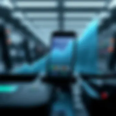 Market Demand Trends for V Phones Visual representation of market demand trends for V phones over time.