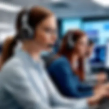 Exceptional Customer Support Verizon's customer service team providing exceptional support