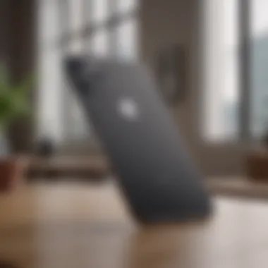 Luxurious iPhone Design Sleek iPhone design in luxurious setting