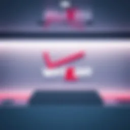 Verizon Wireless logo and unlimited data plans overview