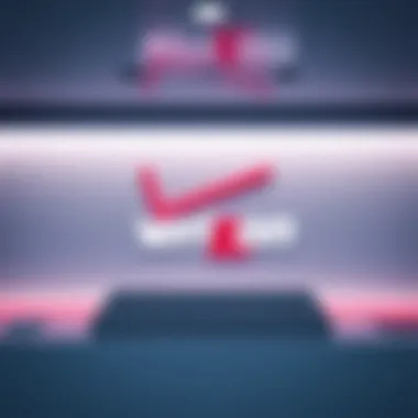 Verizon Wireless logo and unlimited data plans overview