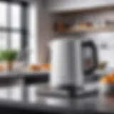 Elegant Integration of Xiaomi Kettle in Modern Kitchen Sleek Xiaomi Kettle in modern kitchen setting