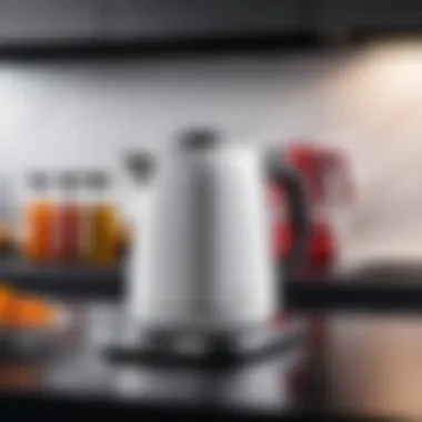 Effortless Control with Xiaomi Kettle's Smart Panel Smart control panel of Xiaomi Kettle in action